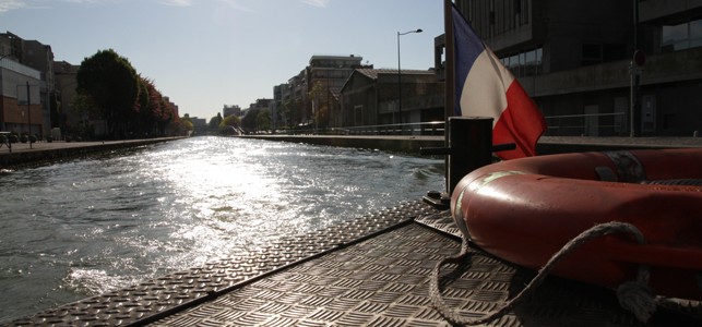 Bande Originale 2014, un parcours sur et autour du canal de l'Ourcq. © Stefano Lanini